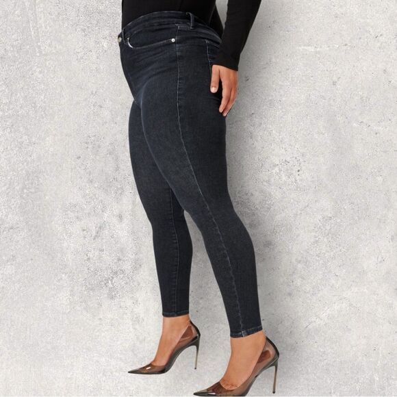 GOOD AMERICAN Always Fits Good Legs Jeans 28-32 - Picture 5 of 10